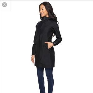 ARC'TERYX Black Women’s GORETEX Imber  Hooded Long Coat